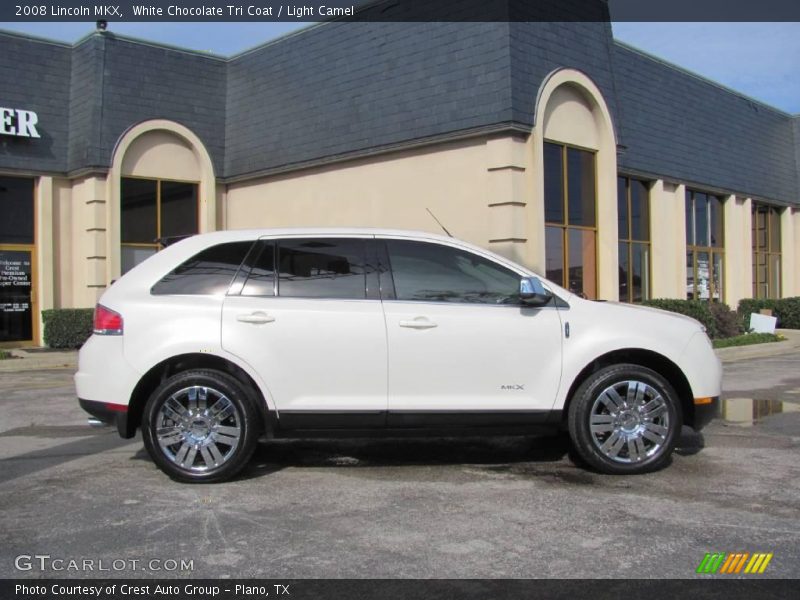 White Chocolate Tri Coat / Light Camel 2008 Lincoln MKX
