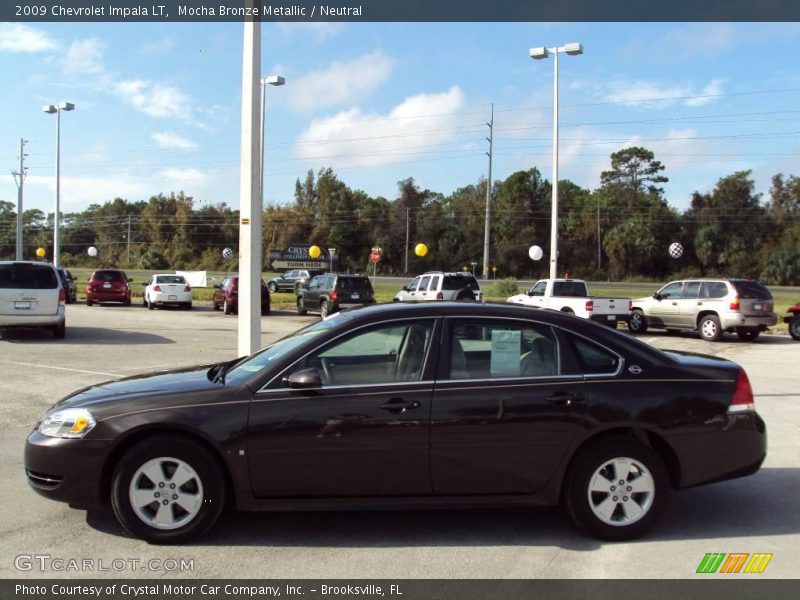 Mocha Bronze Metallic / Neutral 2009 Chevrolet Impala LT