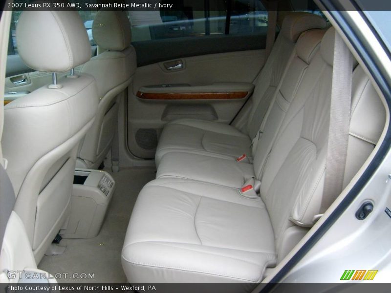 Savannah Beige Metallic / Ivory 2007 Lexus RX 350 AWD
