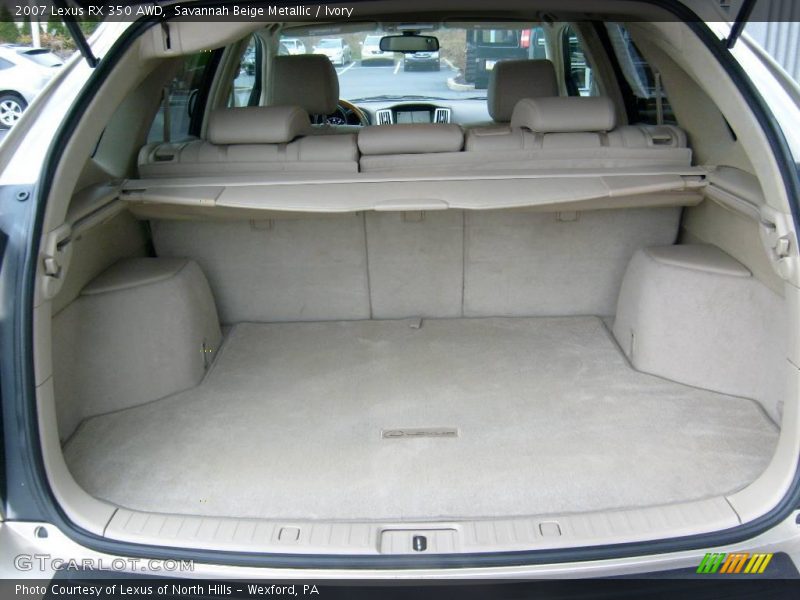 Savannah Beige Metallic / Ivory 2007 Lexus RX 350 AWD