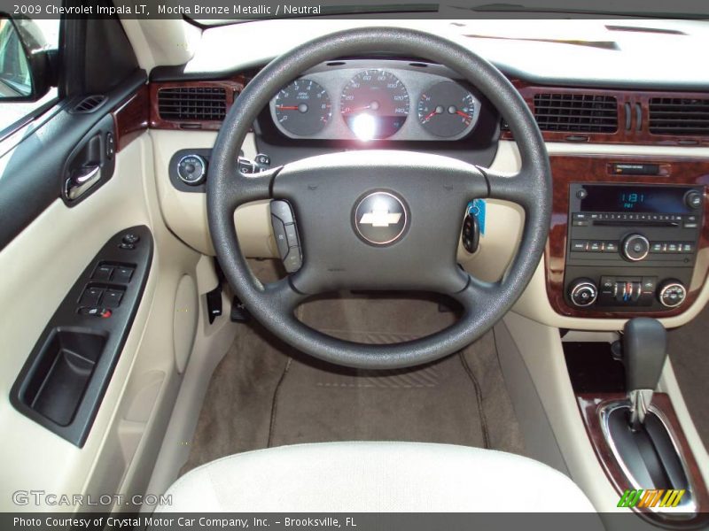 Mocha Bronze Metallic / Neutral 2009 Chevrolet Impala LT