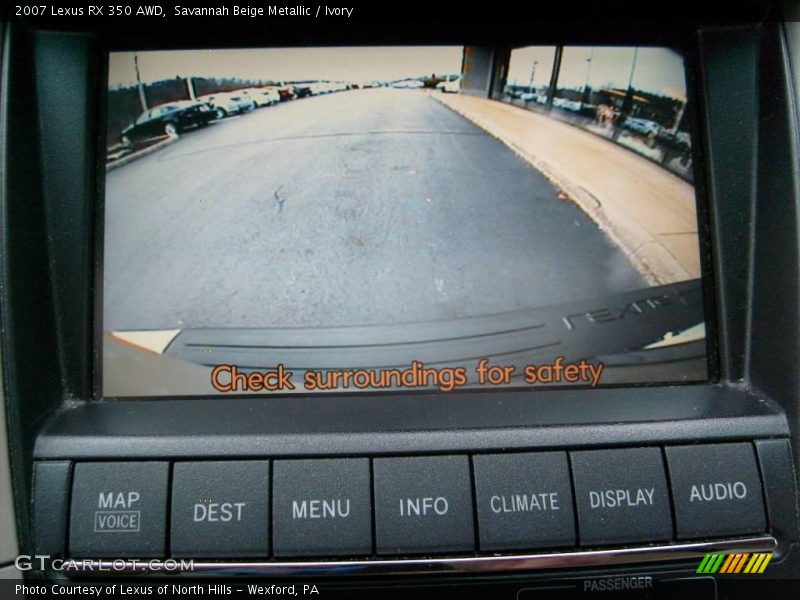 Savannah Beige Metallic / Ivory 2007 Lexus RX 350 AWD