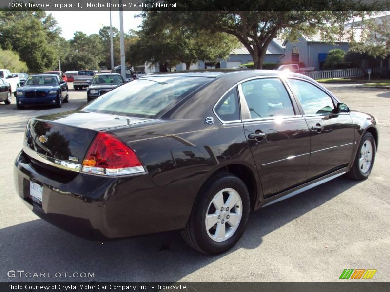 Mocha Bronze Metallic / Neutral 2009 Chevrolet Impala LT