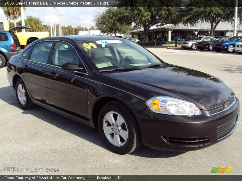 Mocha Bronze Metallic / Neutral 2009 Chevrolet Impala LT