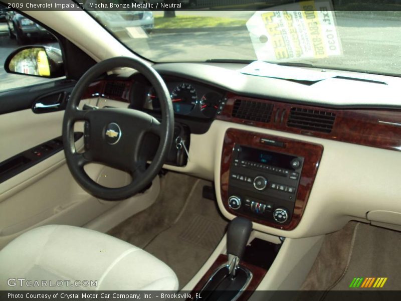 Mocha Bronze Metallic / Neutral 2009 Chevrolet Impala LT