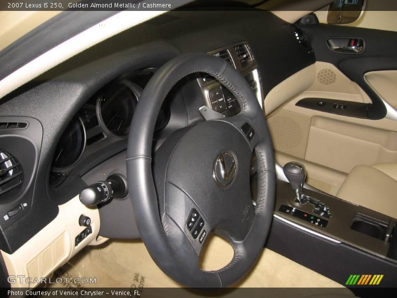 Golden Almond Metallic / Cashmere 2007 Lexus IS 250