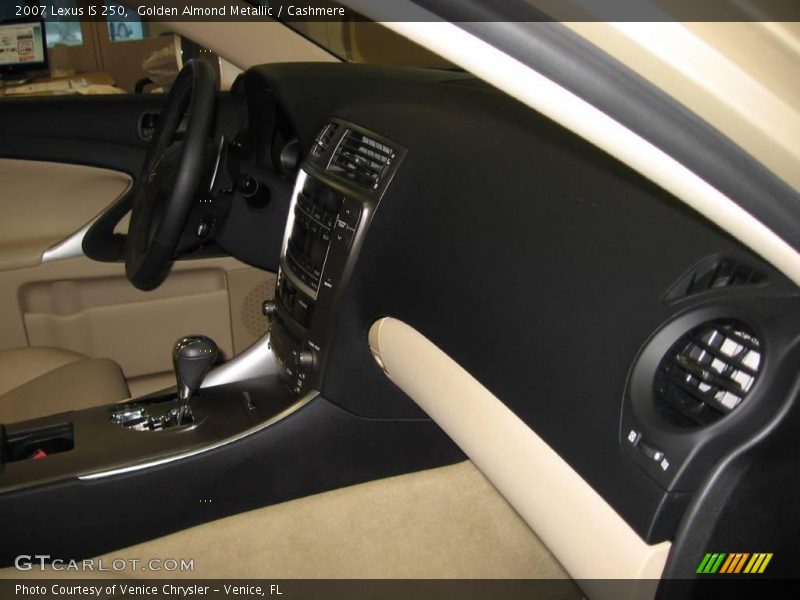 Golden Almond Metallic / Cashmere 2007 Lexus IS 250