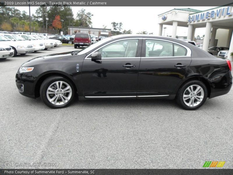 Tuxedo Black Metallic / Cashmere 2009 Lincoln MKS Sedan