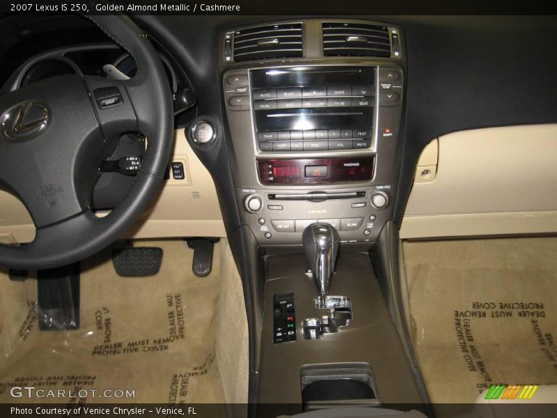 Golden Almond Metallic / Cashmere 2007 Lexus IS 250