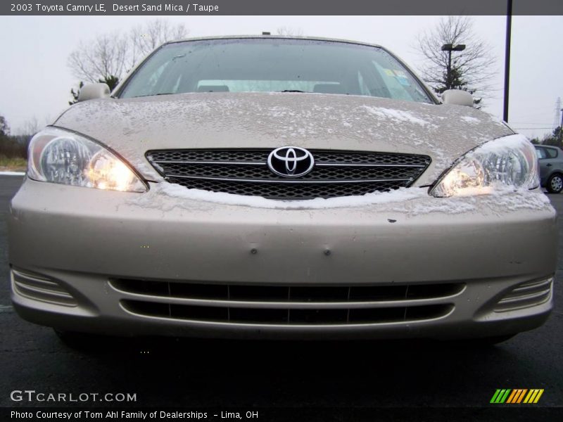 Desert Sand Mica / Taupe 2003 Toyota Camry LE