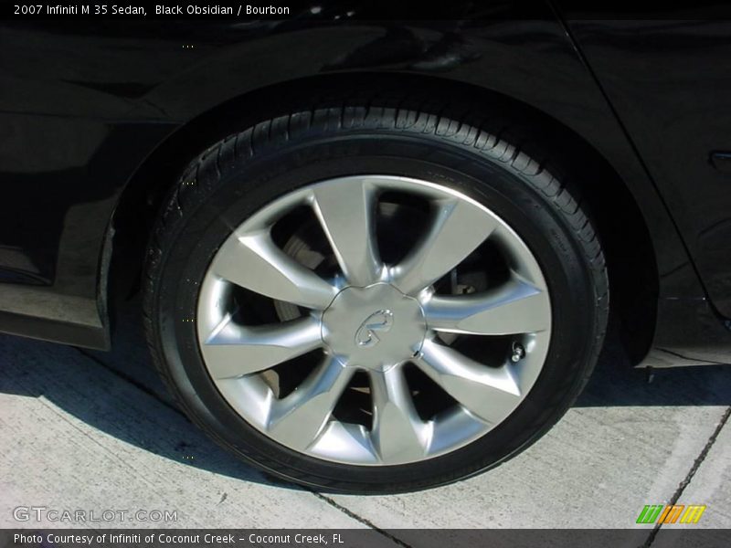 Black Obsidian / Bourbon 2007 Infiniti M 35 Sedan