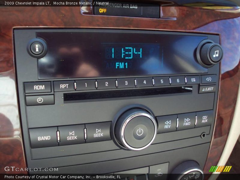 Mocha Bronze Metallic / Neutral 2009 Chevrolet Impala LT