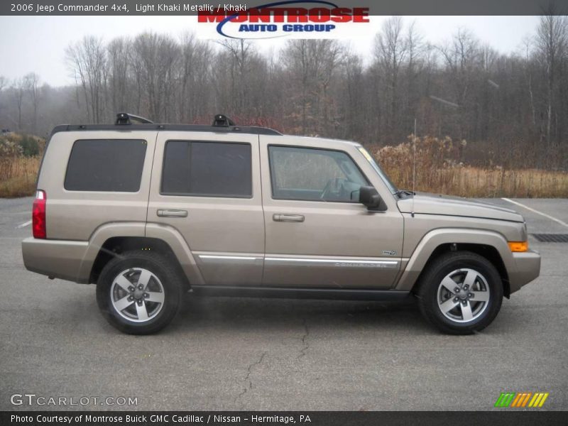 Light Khaki Metallic / Khaki 2006 Jeep Commander 4x4