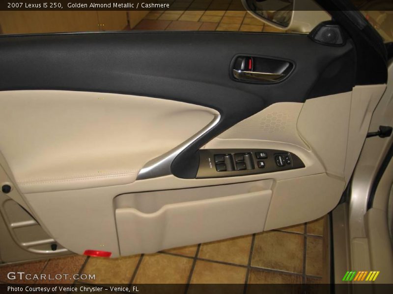 Golden Almond Metallic / Cashmere 2007 Lexus IS 250