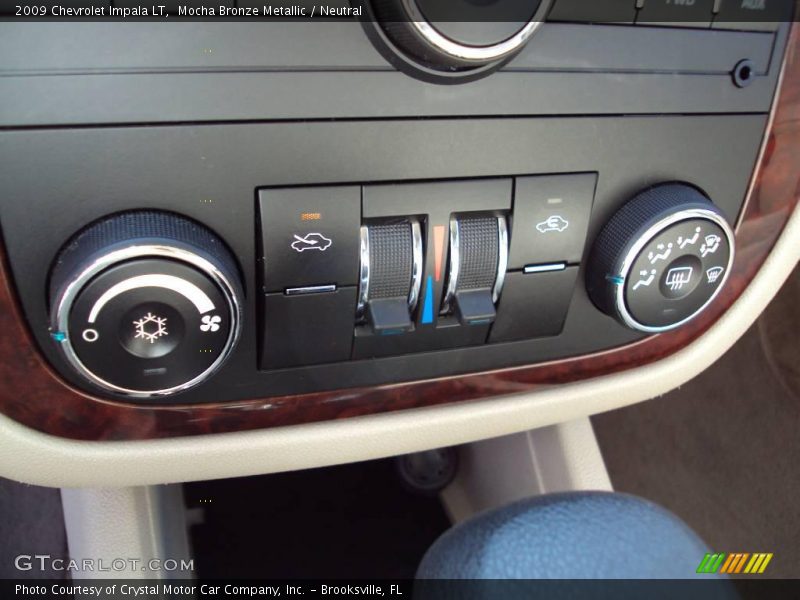 Mocha Bronze Metallic / Neutral 2009 Chevrolet Impala LT