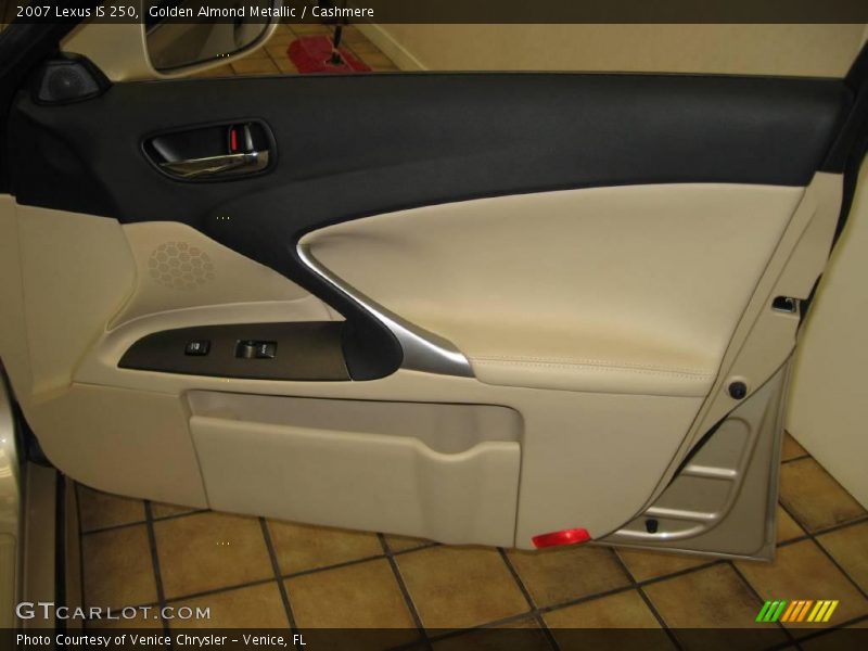 Golden Almond Metallic / Cashmere 2007 Lexus IS 250