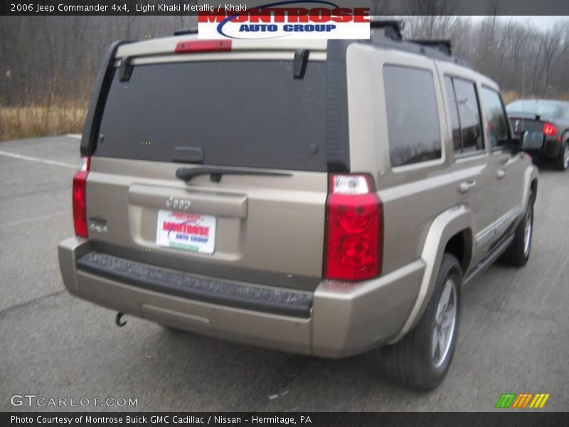 Light Khaki Metallic / Khaki 2006 Jeep Commander 4x4