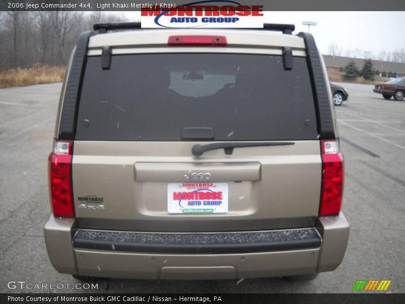 Light Khaki Metallic / Khaki 2006 Jeep Commander 4x4