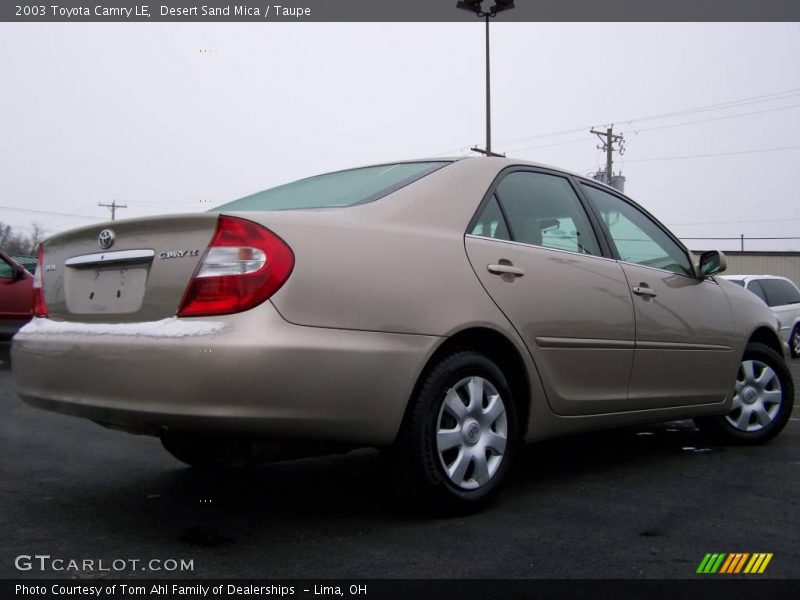 Desert Sand Mica / Taupe 2003 Toyota Camry LE