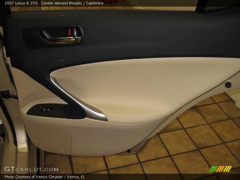 Golden Almond Metallic / Cashmere 2007 Lexus IS 250