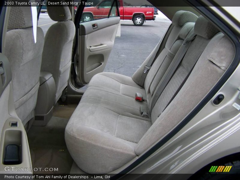 Desert Sand Mica / Taupe 2003 Toyota Camry LE