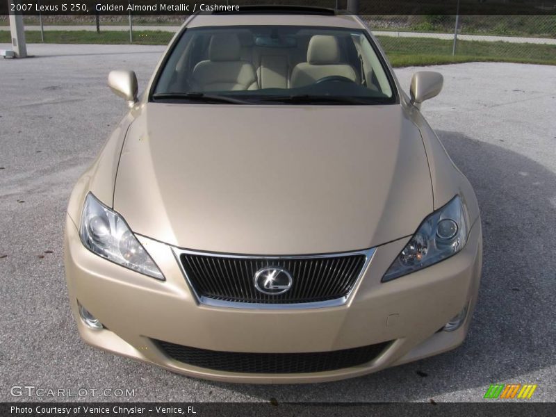 Golden Almond Metallic / Cashmere 2007 Lexus IS 250