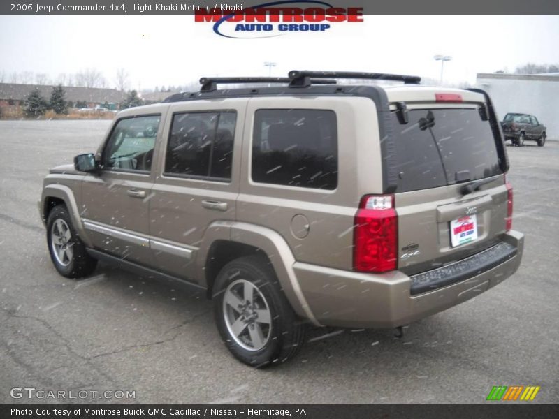 Light Khaki Metallic / Khaki 2006 Jeep Commander 4x4
