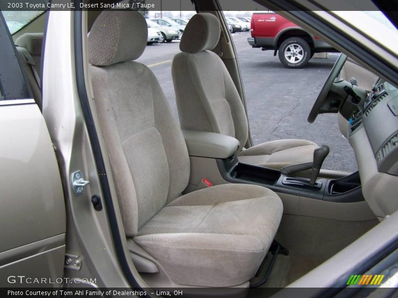 Desert Sand Mica / Taupe 2003 Toyota Camry LE