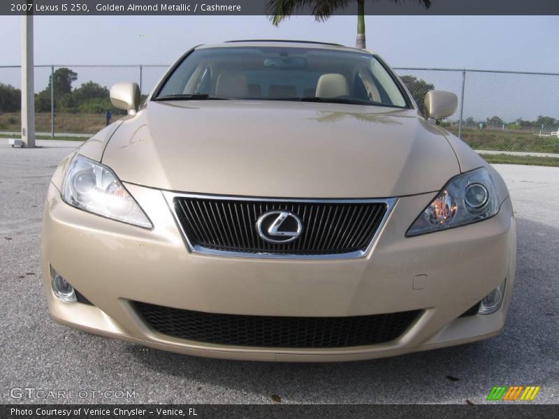 Golden Almond Metallic / Cashmere 2007 Lexus IS 250