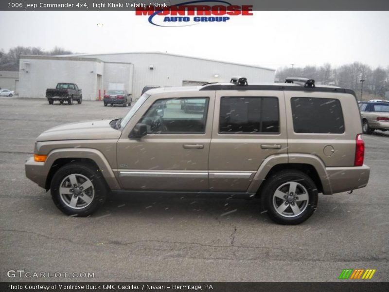 Light Khaki Metallic / Khaki 2006 Jeep Commander 4x4