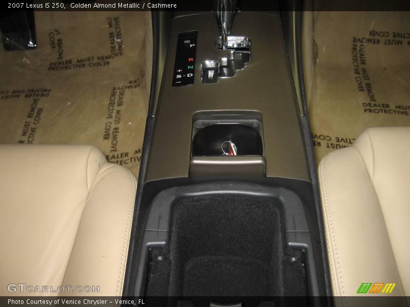 Golden Almond Metallic / Cashmere 2007 Lexus IS 250