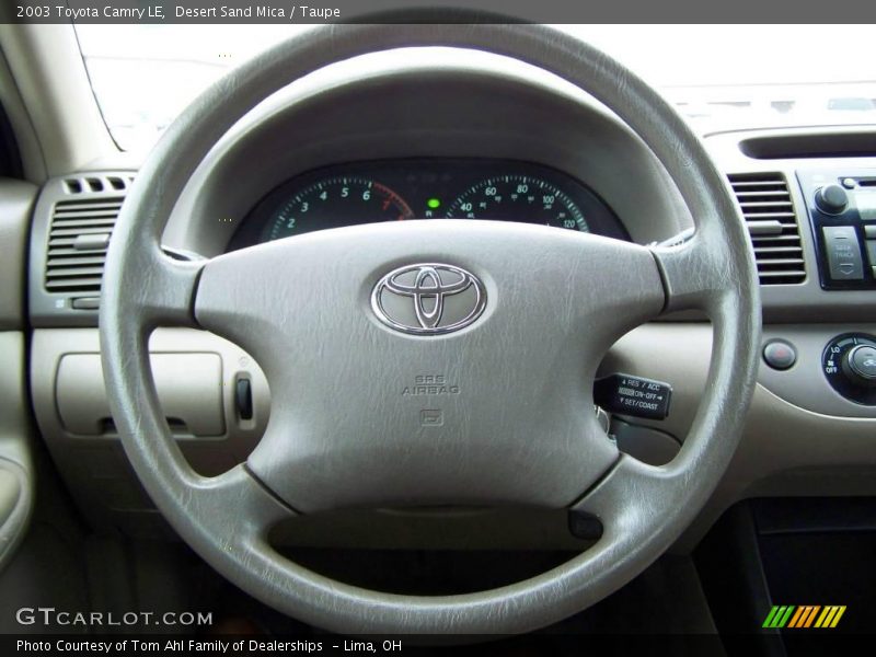 Desert Sand Mica / Taupe 2003 Toyota Camry LE