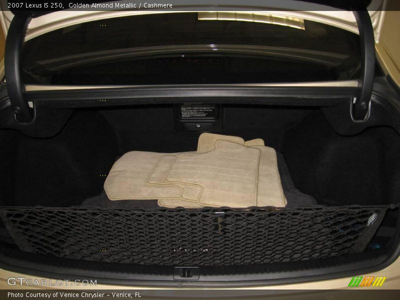 Golden Almond Metallic / Cashmere 2007 Lexus IS 250