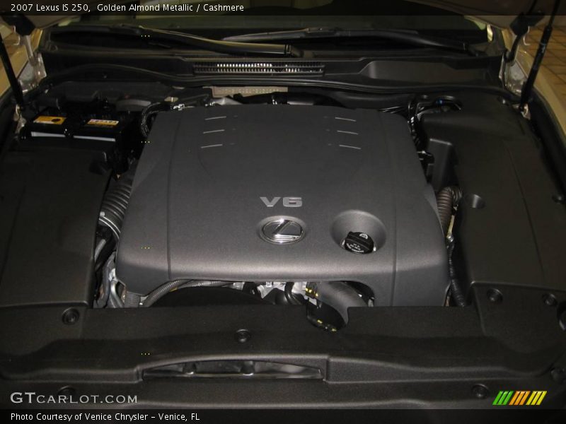 Golden Almond Metallic / Cashmere 2007 Lexus IS 250