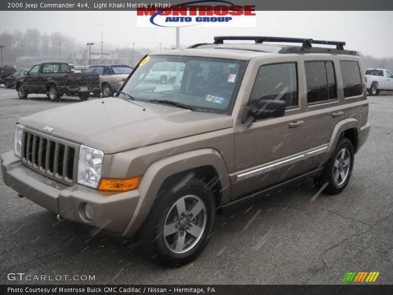 Light Khaki Metallic / Khaki 2006 Jeep Commander 4x4