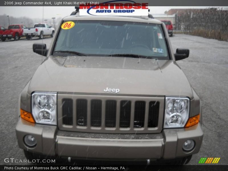 Light Khaki Metallic / Khaki 2006 Jeep Commander 4x4