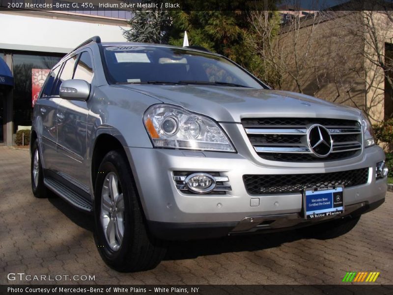 Iridium Silver Metallic / Black 2007 Mercedes-Benz GL 450