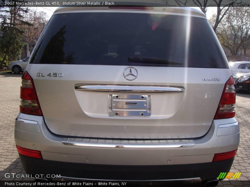 Iridium Silver Metallic / Black 2007 Mercedes-Benz GL 450
