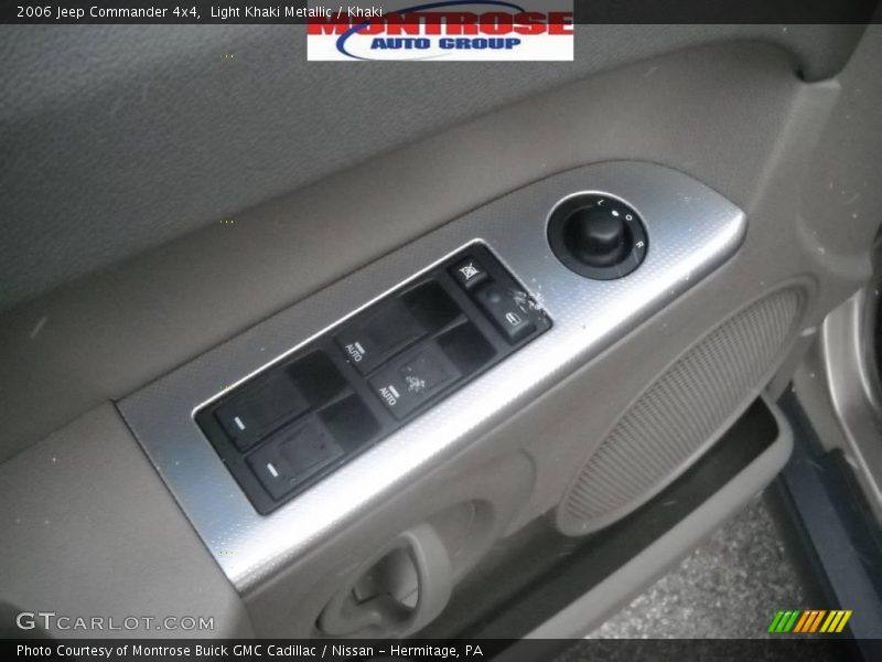 Light Khaki Metallic / Khaki 2006 Jeep Commander 4x4