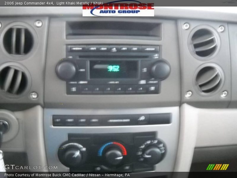 Light Khaki Metallic / Khaki 2006 Jeep Commander 4x4