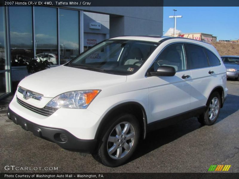 Taffeta White / Gray 2007 Honda CR-V EX 4WD
