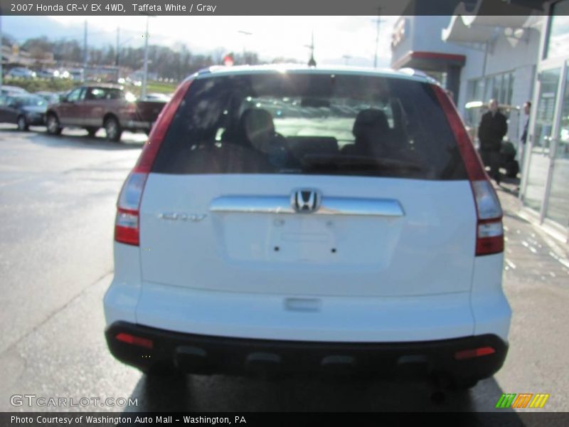 Taffeta White / Gray 2007 Honda CR-V EX 4WD