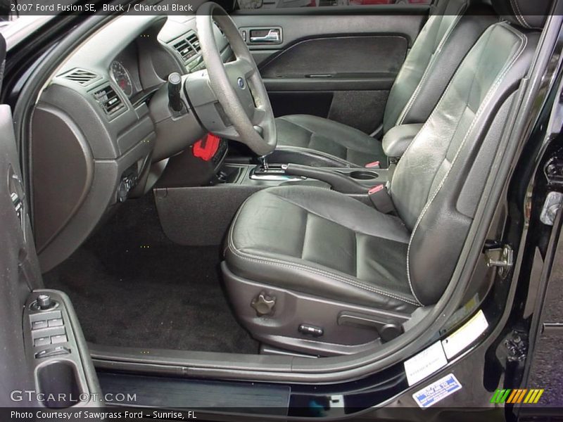 Black / Charcoal Black 2007 Ford Fusion SE