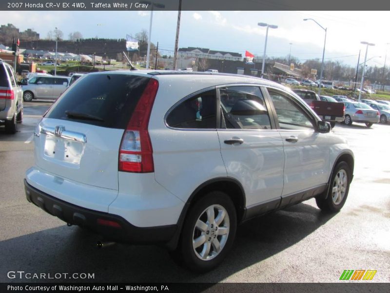 Taffeta White / Gray 2007 Honda CR-V EX 4WD