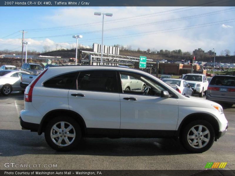 Taffeta White / Gray 2007 Honda CR-V EX 4WD