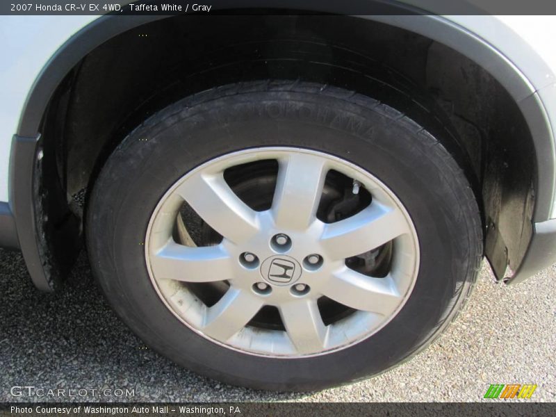 Taffeta White / Gray 2007 Honda CR-V EX 4WD