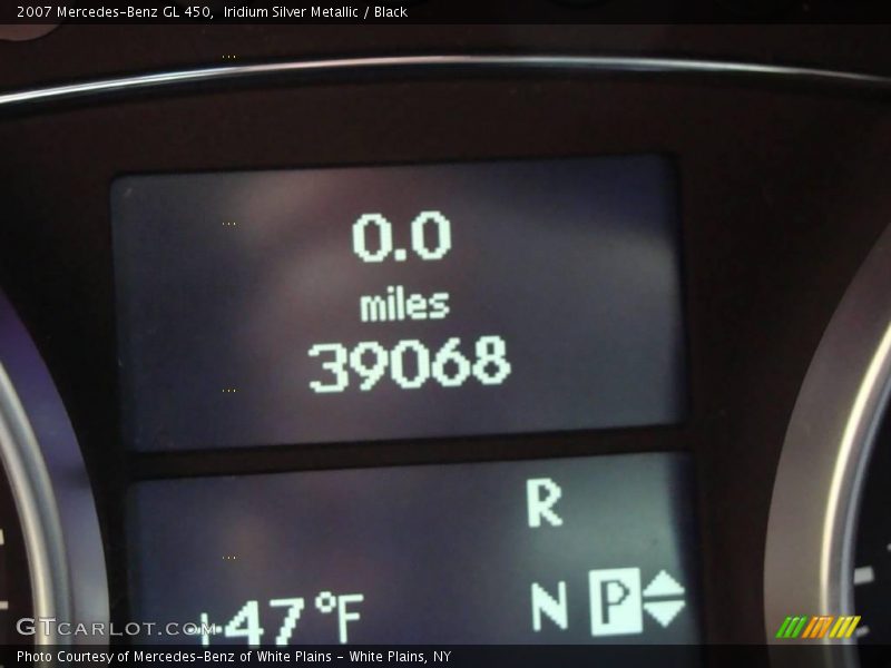 Iridium Silver Metallic / Black 2007 Mercedes-Benz GL 450