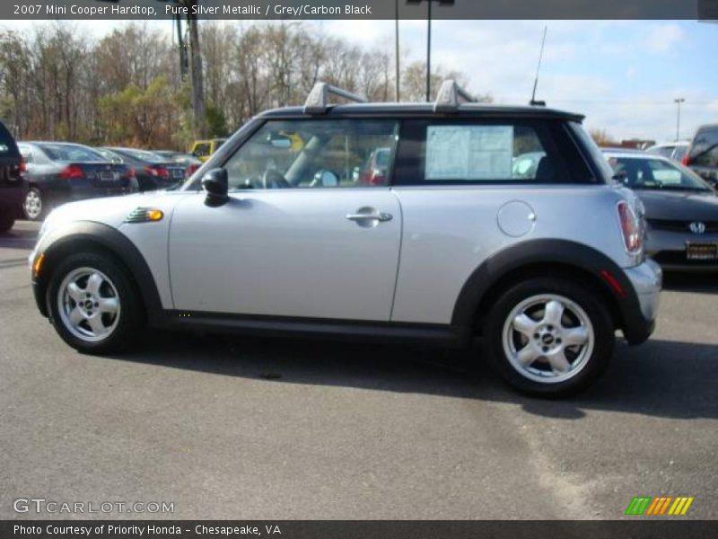 Pure Silver Metallic / Grey/Carbon Black 2007 Mini Cooper Hardtop