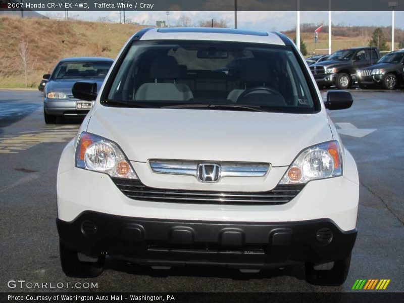 Taffeta White / Gray 2007 Honda CR-V EX 4WD