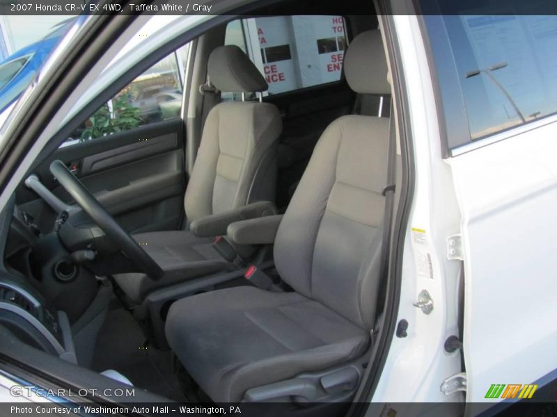 Taffeta White / Gray 2007 Honda CR-V EX 4WD